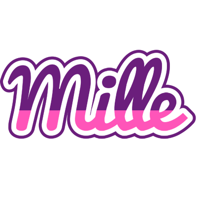 Mille cheerful logo