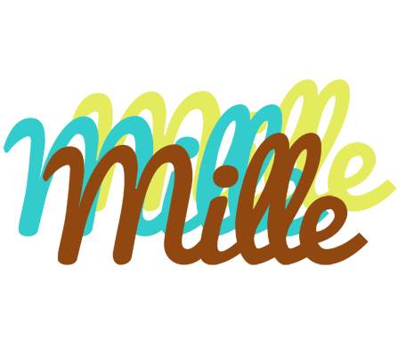 Mille cupcake logo