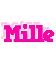 Mille dancing logo