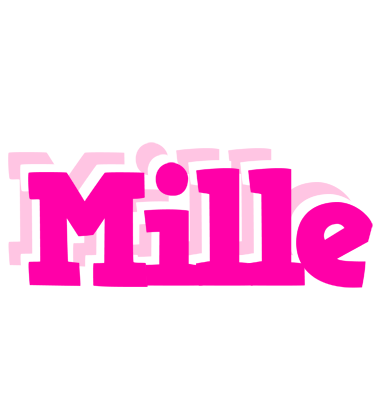 Mille dancing logo