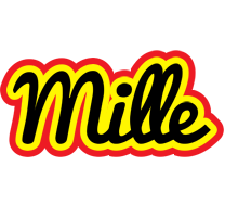 Mille flaming logo