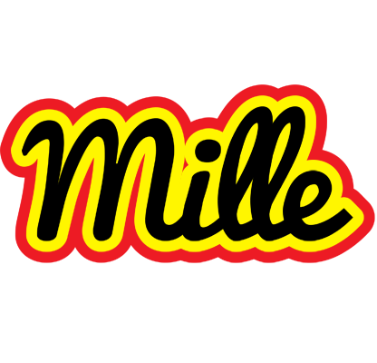 Mille flaming logo