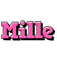 Mille girlish logo