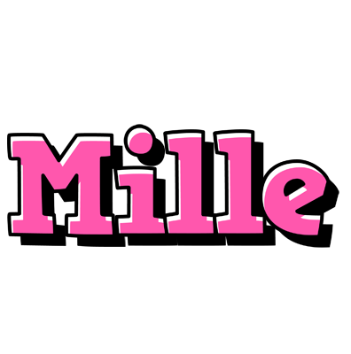 Mille girlish logo