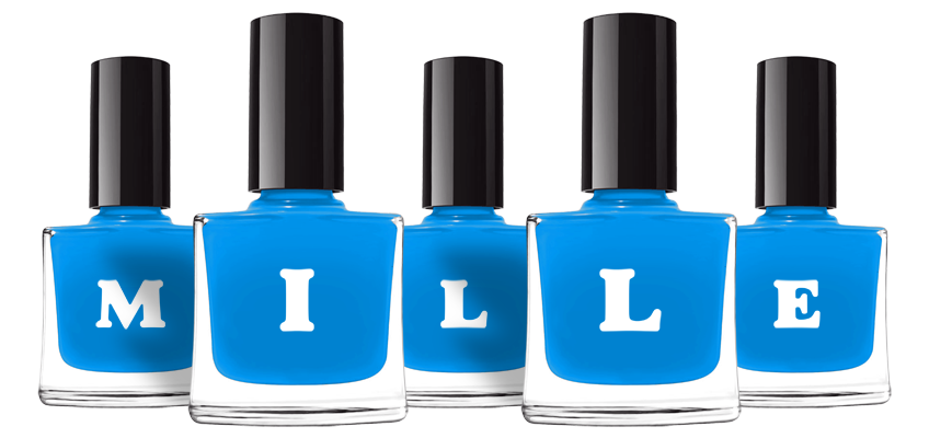 Mille glossy logo