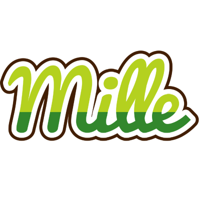 Mille golfing logo