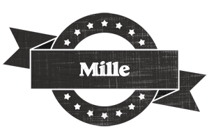 Mille grunge logo