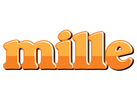 Mille orange logo