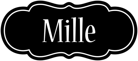 Mille welcome logo