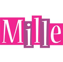 Mille whine logo