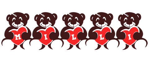 Milli bear logo