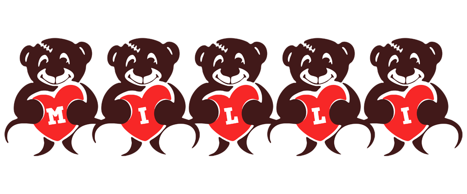 Milli bear logo