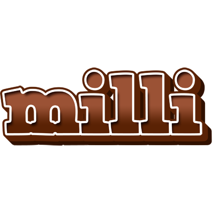 Milli brownie logo