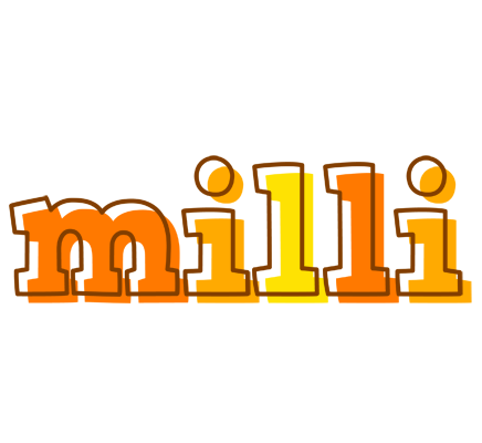 Milli desert logo
