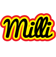 Milli flaming logo