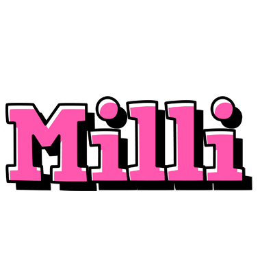 Milli girlish logo