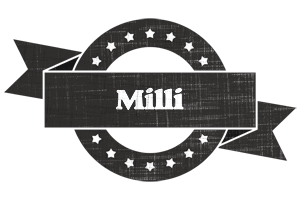 Milli grunge logo