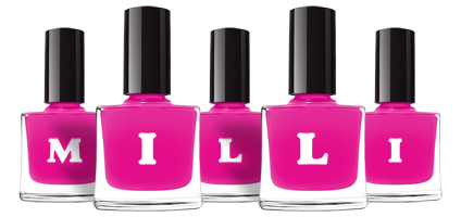 Milli nails logo