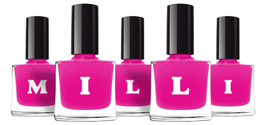 Milli nails logo