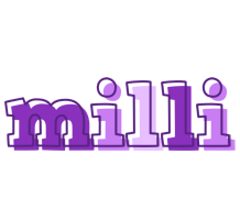 Milli sensual logo