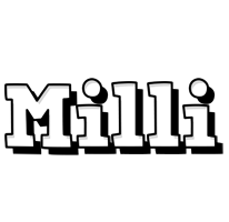 Milli snowing logo