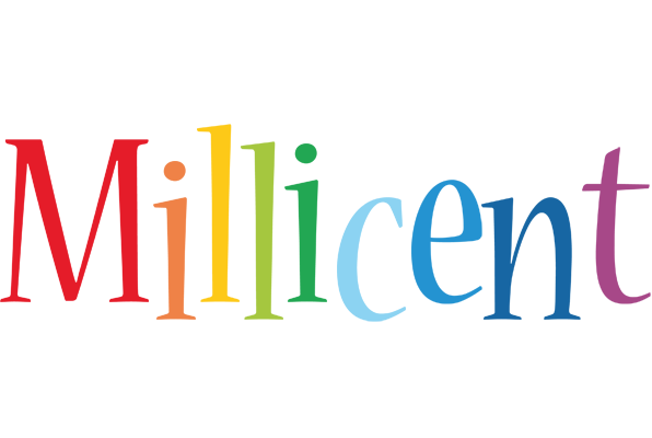 Millicent birthday logo
