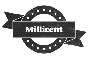 Millicent grunge logo