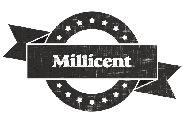 Millicent grunge logo