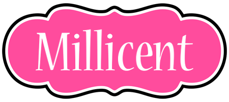 Millicent invitation logo