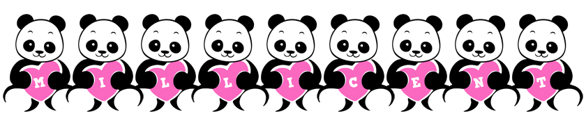 Millicent love-panda logo