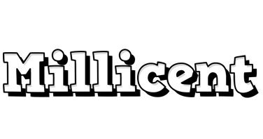 Millicent snowing logo