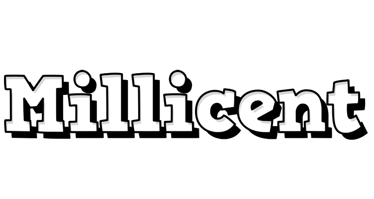 Millicent snowing logo