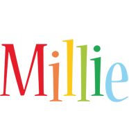 Millie birthday logo