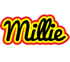 Millie flaming logo