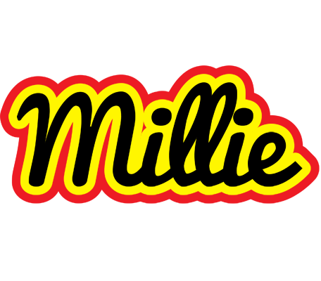 Millie flaming logo