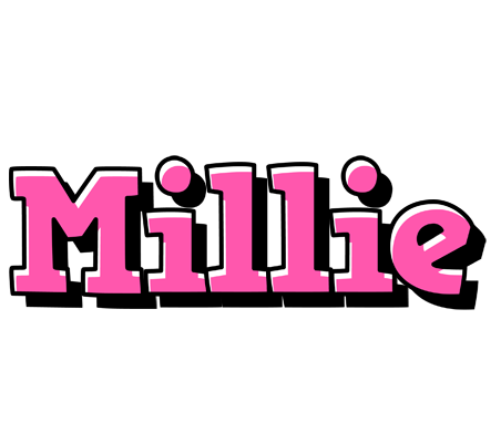 Millie girlish logo