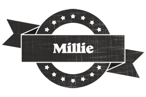 Millie grunge logo