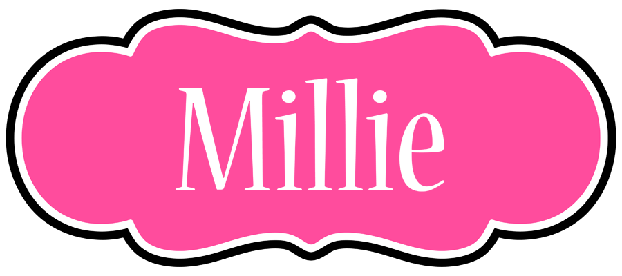Millie invitation logo