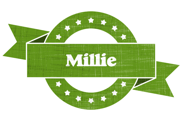 Millie natural logo