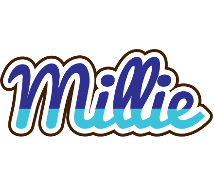 Millie raining logo