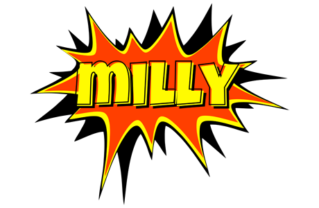 Milly bazinga logo