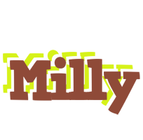 Milly caffeebar logo