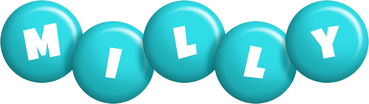 Milly candy-azur logo