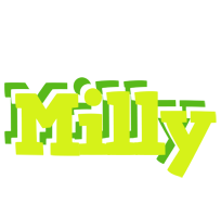 Milly citrus logo