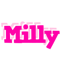 Milly dancing logo