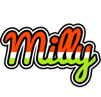 Milly exotic logo