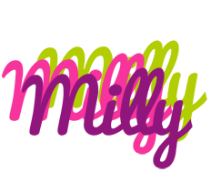 Milly flowers logo