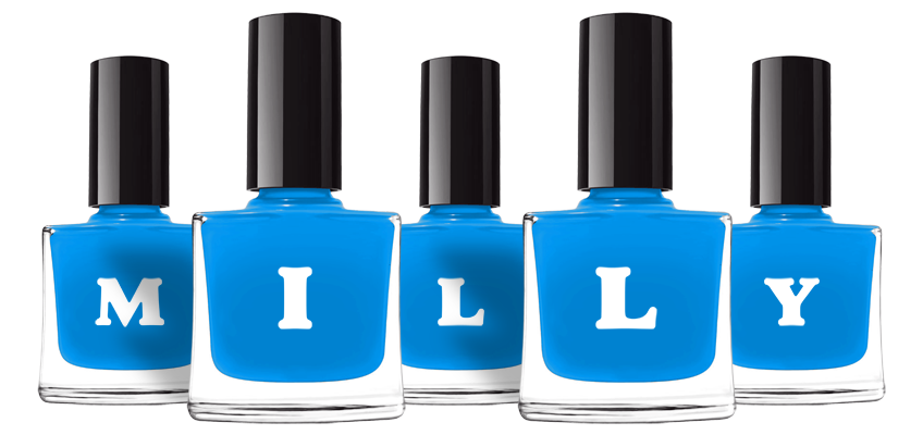 Milly glossy logo