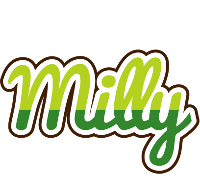 Milly golfing logo