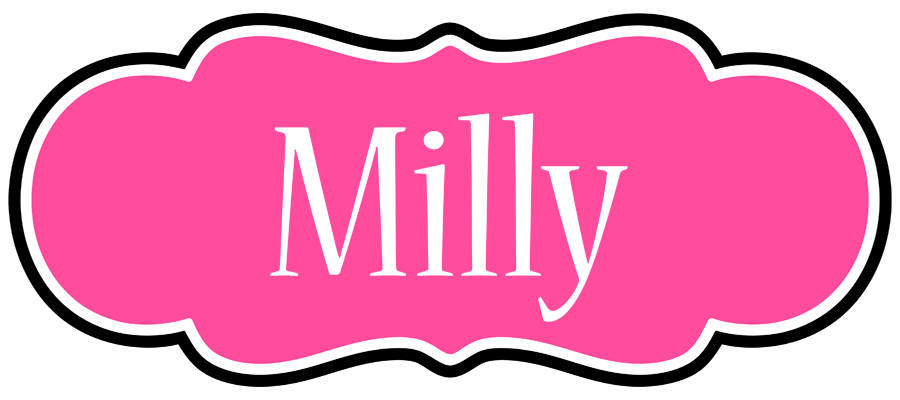 Milly invitation logo